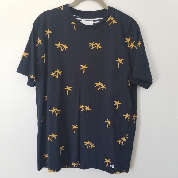 Denim & Flower Other - Denim & Flower Ricky Singh men's palm tree top L